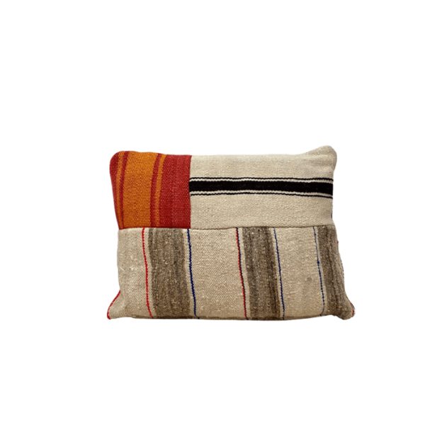 DGN-0153_ Handmade Striped Moroccan Pillow