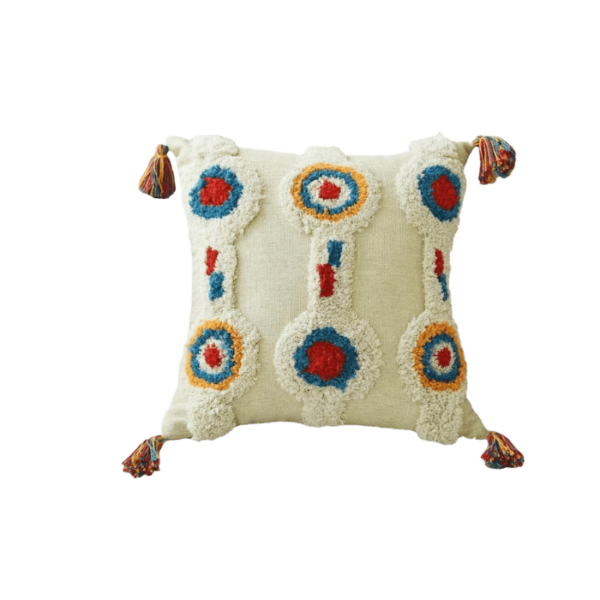 DGN-0154_ Handmade Striped Moroccan Pillow