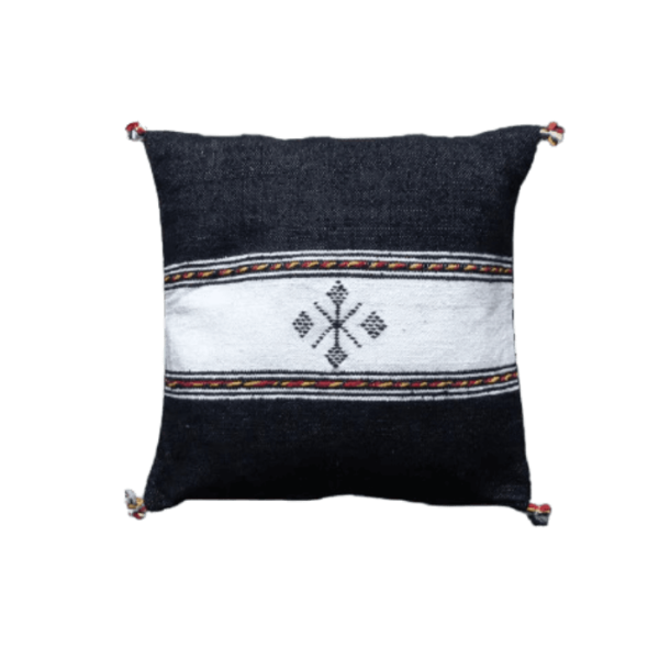 DGN-0164_ Handmade Striped Moroccan Pillow