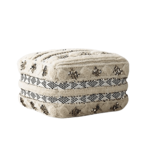 DGN-0169_ Handmade Moroccan poufs