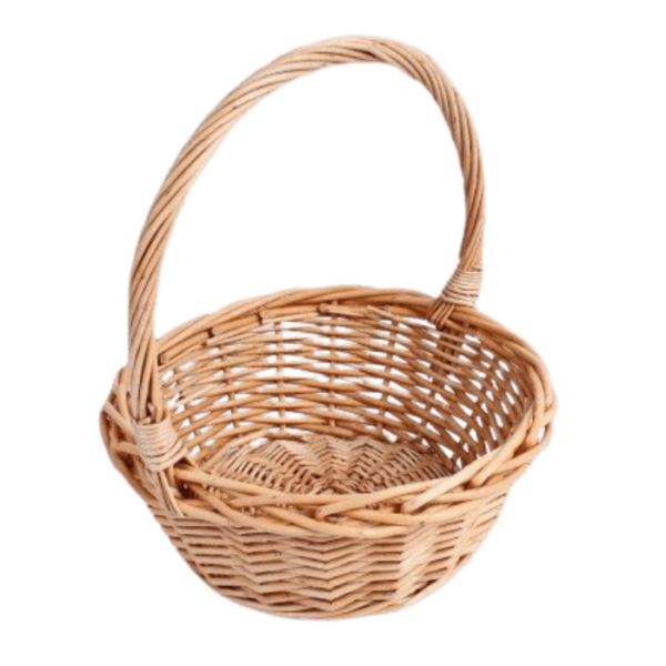 DGN-0017_ Handmade Moroccan handmade wicker basket