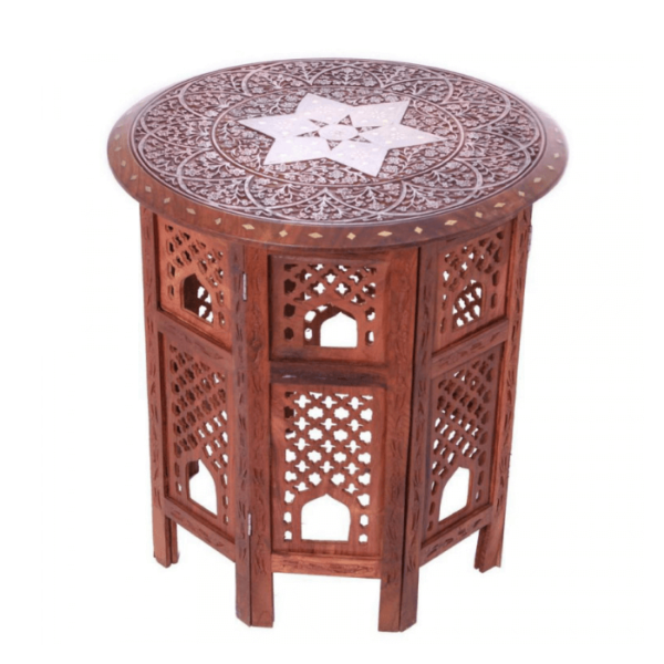 DGN-0057_ Handmade Moroccan Wooden Tables