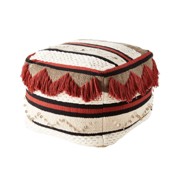 DGN-0064_ Handmade Moroccan Square poufs