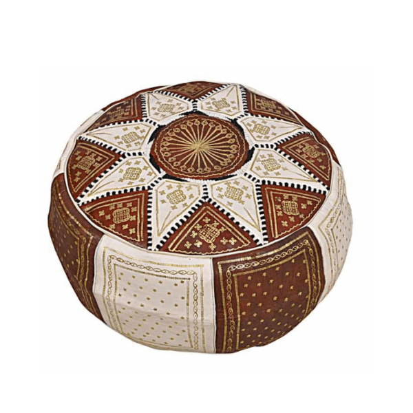 DGN-0085_ Handmade Moroccan poufs