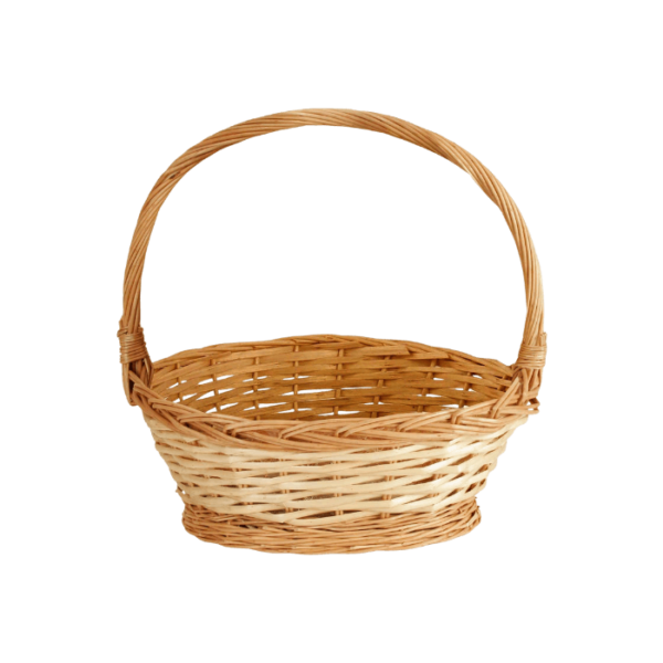 DGN-0204_ Handmade Moroccan handmade wicker basket