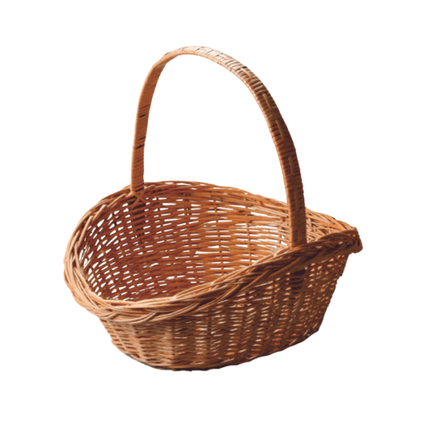 DGN-0206_ Handmade Moroccan handmade wicker basket