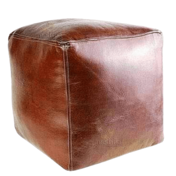 DGN-0304_ Handmade Moroccan Square poufs