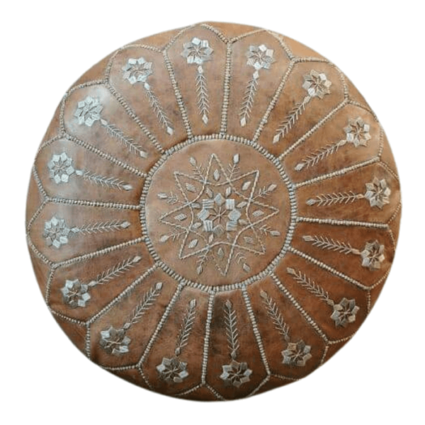 DGN-0305_ Handmade Moroccan poufs