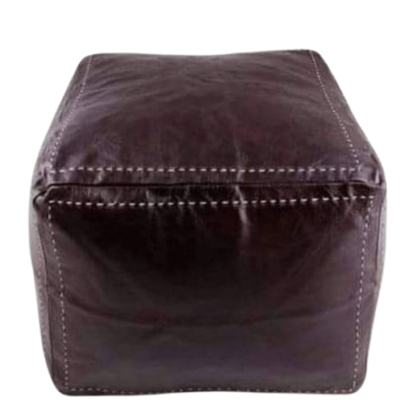 DGN-0306_ Handmade Moroccan Square poufs