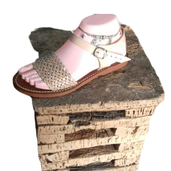 DGN-0302_Handmade Moroccan Leather Sandals