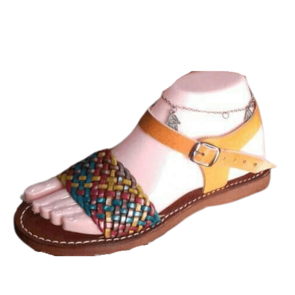 DGN-0318_Handmade Moroccan Leather Sandals