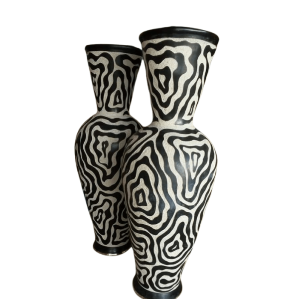 DGN-0341_Handmade Moroccan pottery Decorative Vase