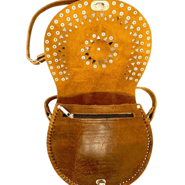DGN-0514_ Handmade Moroccan Shoulder Leather Bag