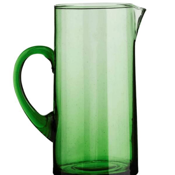DGN-0530_ Handmade  Moroccan  Blown Glass Carafe