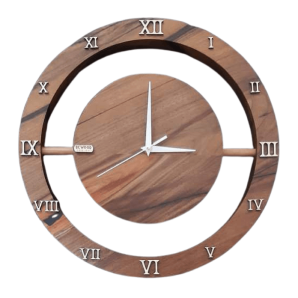 DGN-0534_ Handmade  Moroccan Wood wall clock