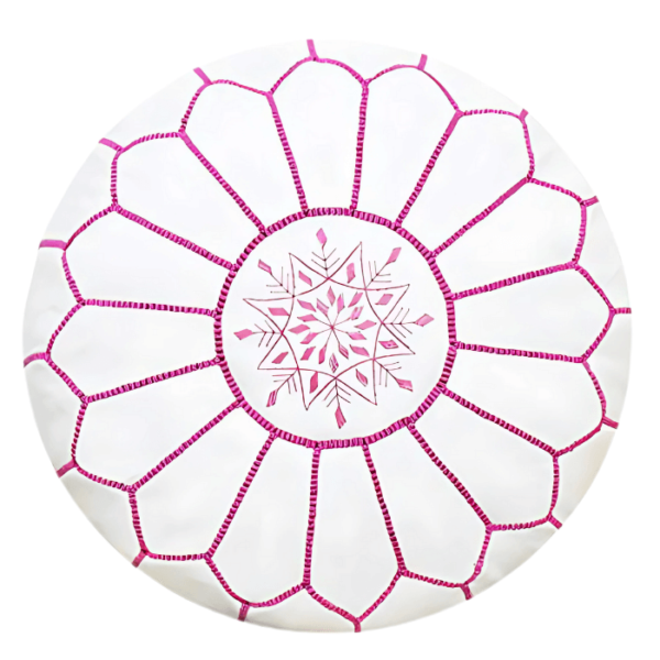 DGN-0557_ Handmade Moroccan poufs