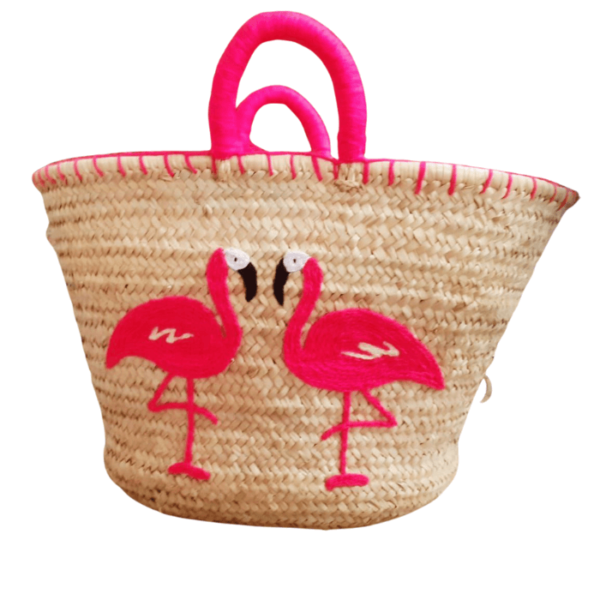 DGN-0564_ Handmade Moroccan handmade wicker basket
