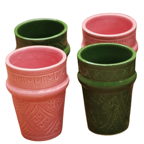 DGN-0657_ Handmade Moroccan ceramic Cups