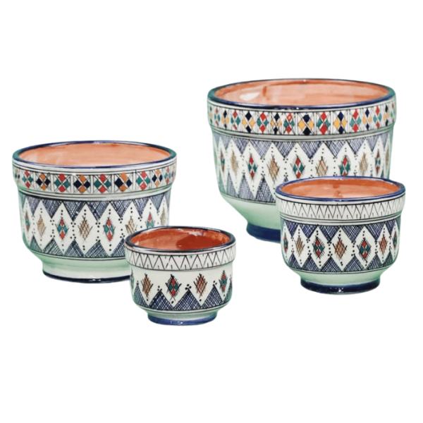 DGN-0658_Handmade Moroccan pottery Decorative Vase