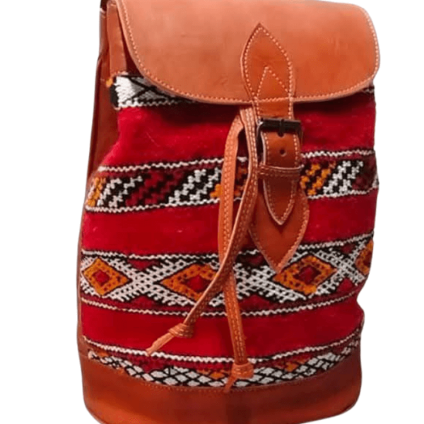 DGN-0812_Handmade Moroccan Leather Bag