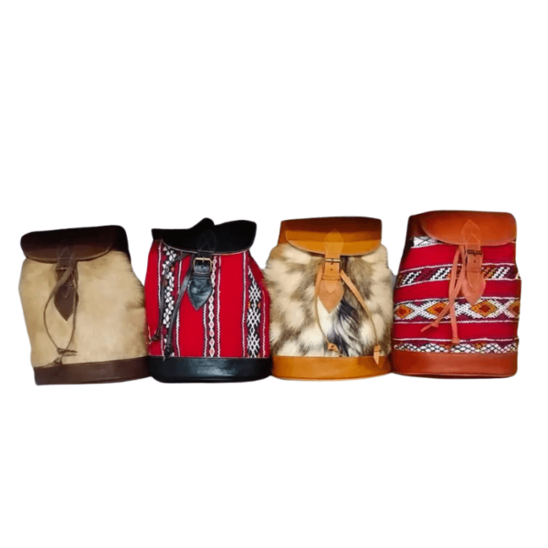 DGN-0813_Handmade Moroccan Leather Bag