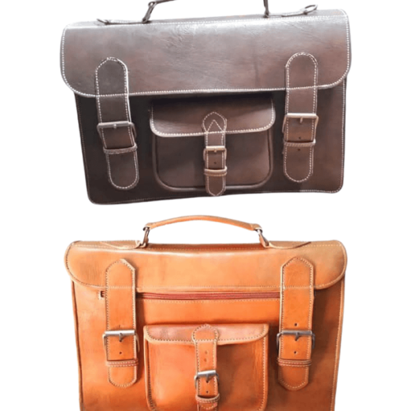 DGN-0817_Handmade Moroccan Leather Bag