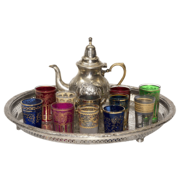 DGN-0859_ Handmade Moroccan Tea set