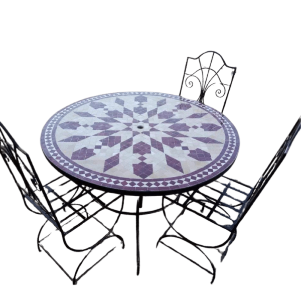 DGN-0929_Handmade Moroccan Tile Zellige Table