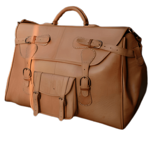 DGN-1002_Handmade Moroccan Leather Bag