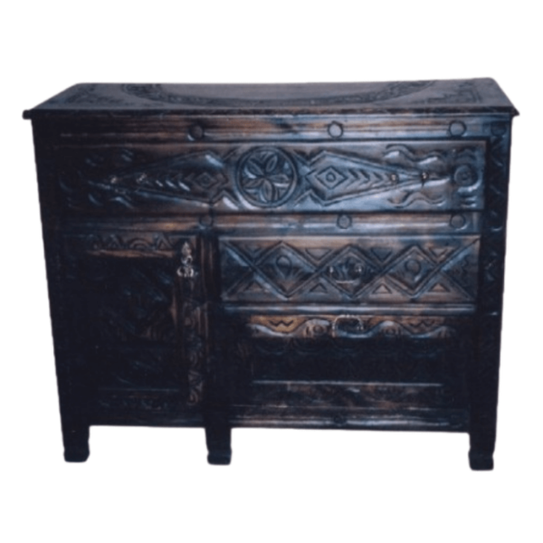DGN-1060_Handmade Moroccan Carved dressing table