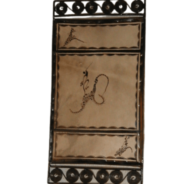 DGN-1194_Handmade Moroccan Leather and Iron Lanterns