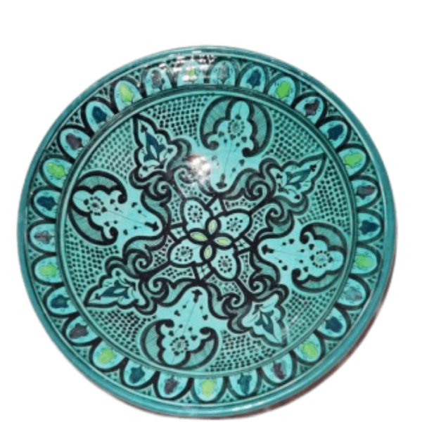 DGN-1393_ Handmade Moroccan ceramic  Plates