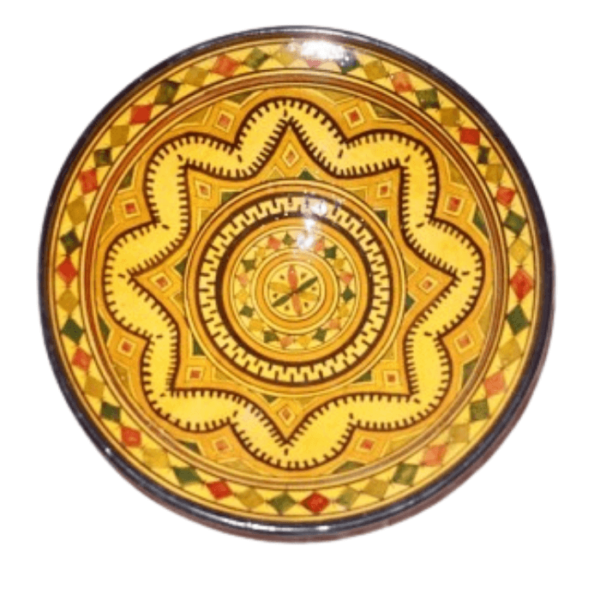 DGN-1395_ Handmade Moroccan ceramic  Plates