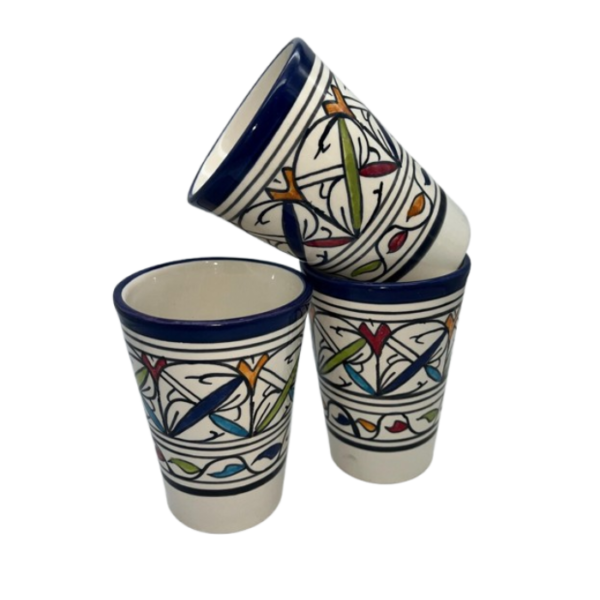 DGN-1623_ Handmade Moroccan ceramic Cups