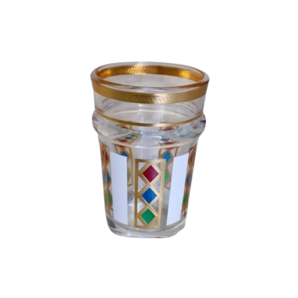 DGN-1650_ Handmade Blown Glass tea cups