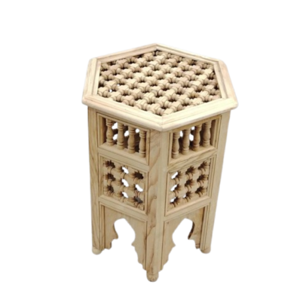 DGN-1654_ Handmade Moroccan Wooden Tables