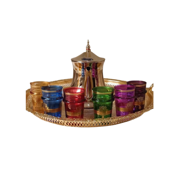 DGN-1676_ Handmade Moroccan Tea set