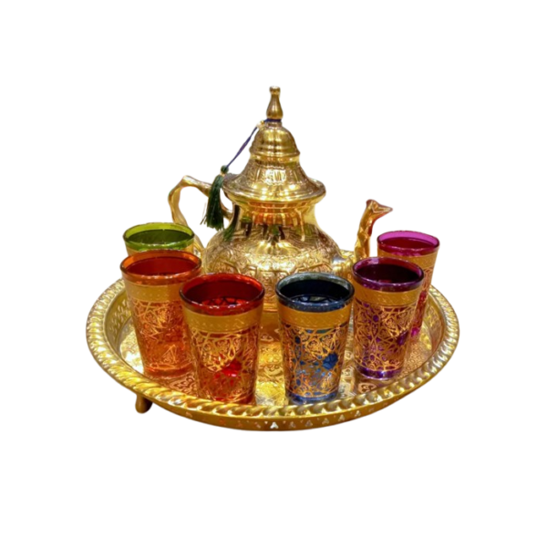 DGN-1677_ Handmade Moroccan Tea set
