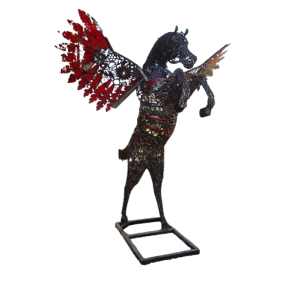 DGN-1732_ Handmade Moroccan iron sculptures