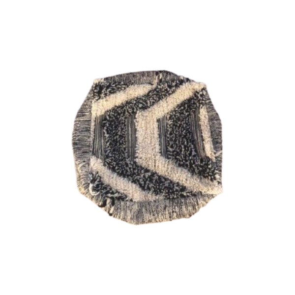 DGN-1792_ Handmade Moroccan floor pouf