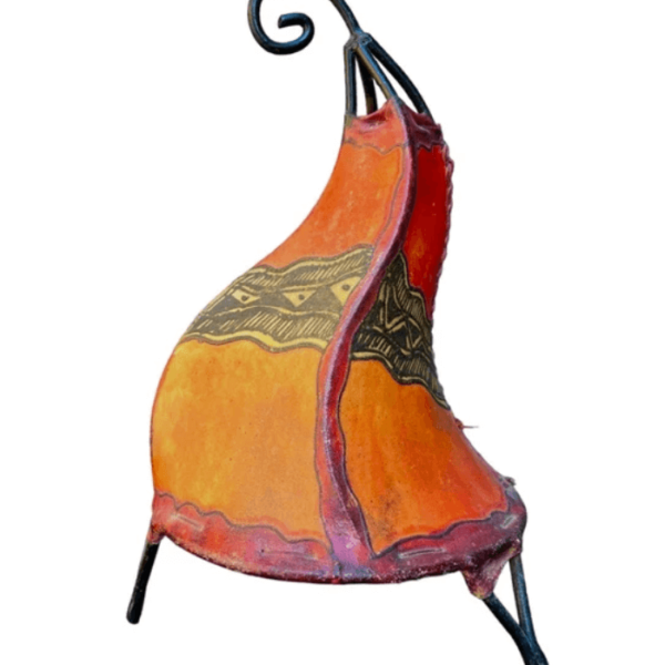 DGN-1948_Handmade Moroccan Leather and Iron Lanterns