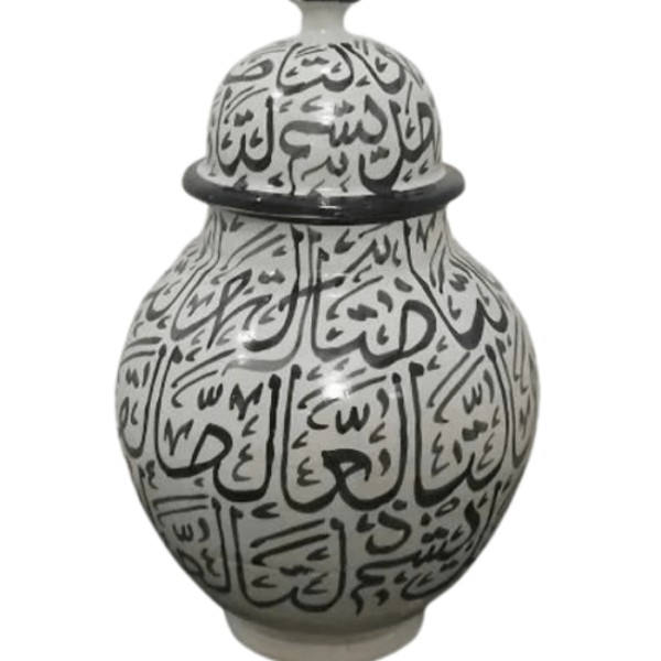 DGN-2046_Handmade Moroccan pottery Decorative Vase