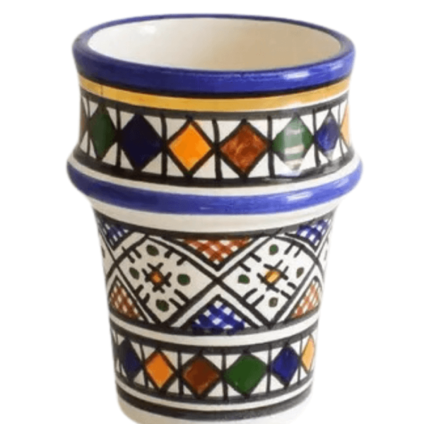 DGN-2164_ Handmade Moroccan ceramic Cups