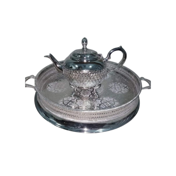 DGN-2420_ Handmade Moroccan metal tray