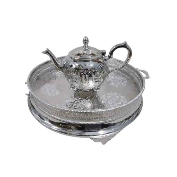 DGN-2422_ Handmade Moroccan metal tray