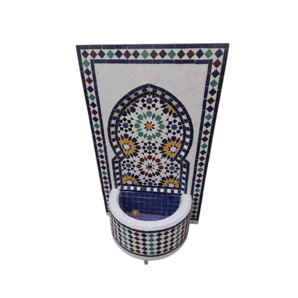 DGN-2472_Handmade Moroccan Zellige Fountain