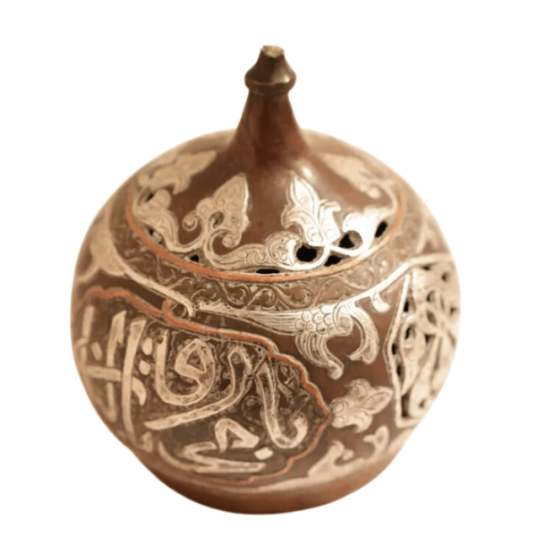 DGN-2208_Handmade Moroccan  Brass Incense Burner