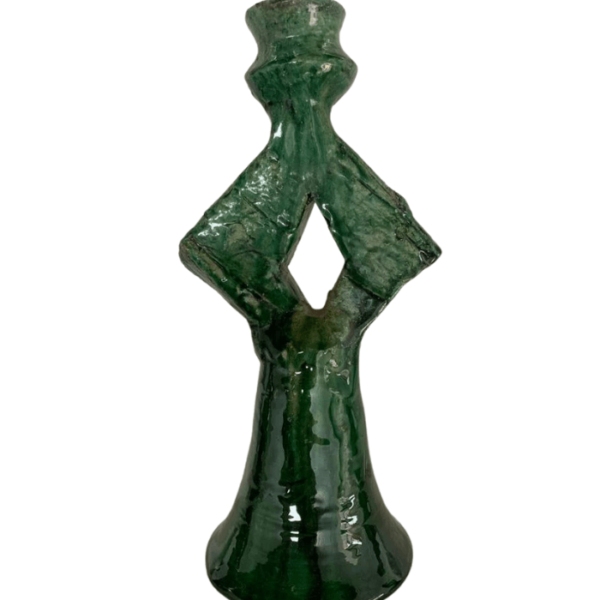 DGN-2219_Handmade Moroccan Pottery Candle Holders