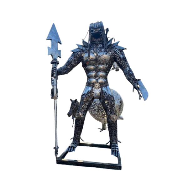 DGN-2489_ Handmade Moroccan iron sculptures