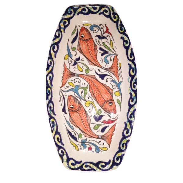 DGN-2504_ Handmade Moroccan ceramic Trays